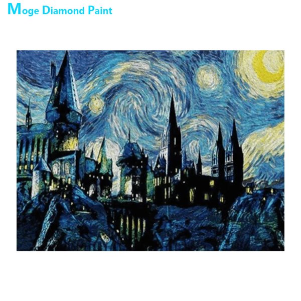 Гарри Поттер Хогвартс красками