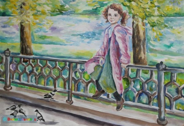 Станковая композиция Весна