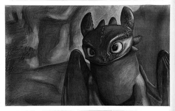 Беззубик карандашом