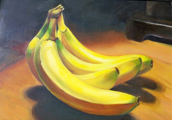 Натюрморт с бананами