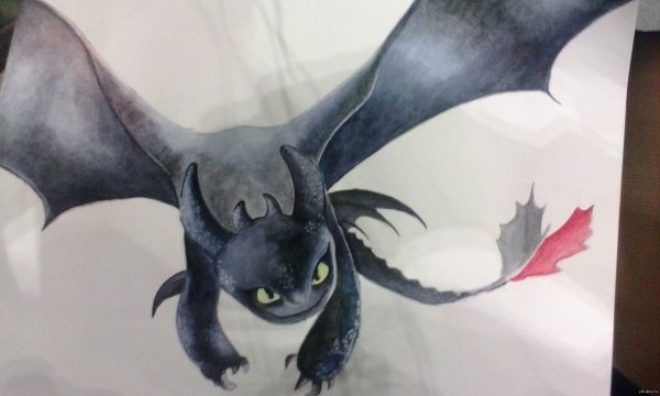 Беззубик красками