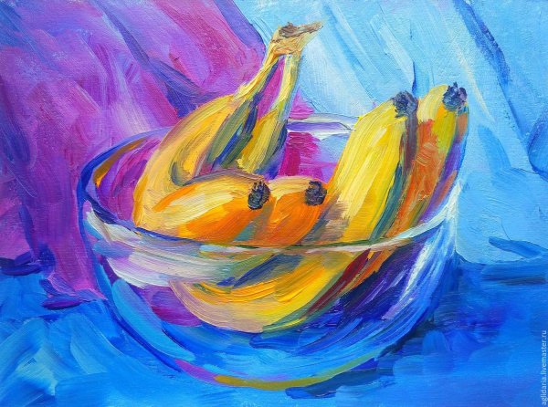 Натюрморт с бананами