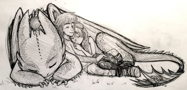 Астрид и белая фурия