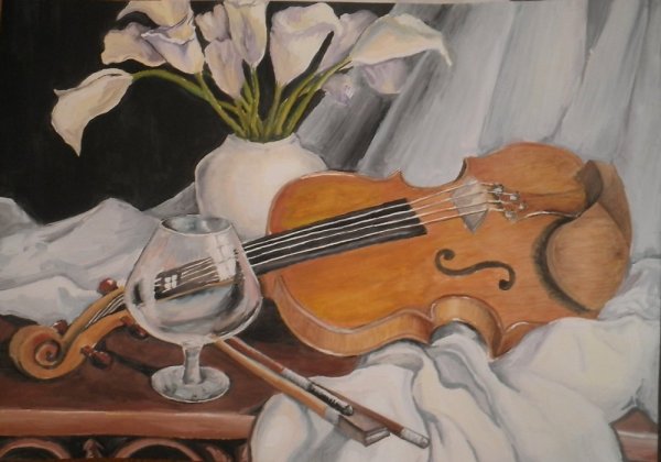 Натюрморт со скрипкой