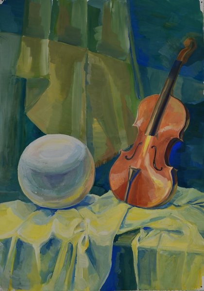 Гуашь для художественной школы