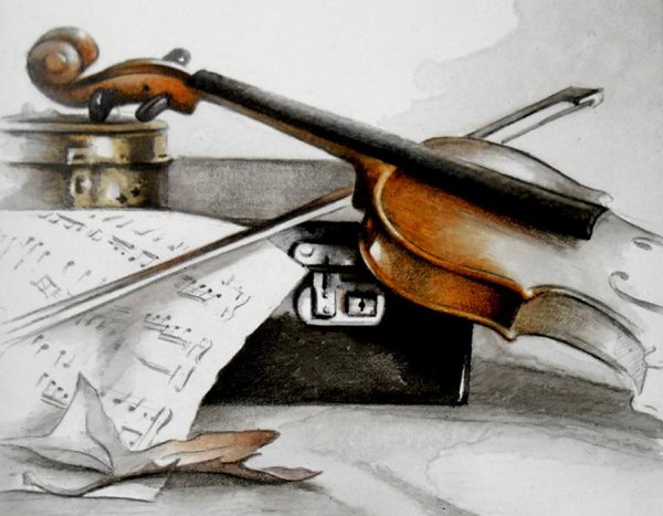 Петров Водкин скрипка