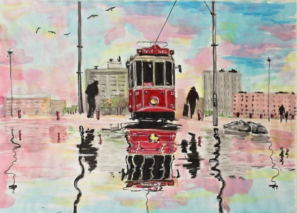 Рафал Рудко акварель