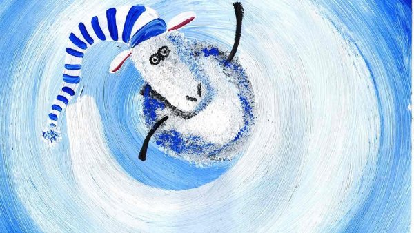 Картинки гуашью для начинающих барашек