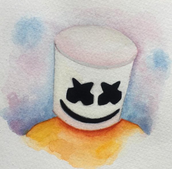 Маршмеллоу рисунок