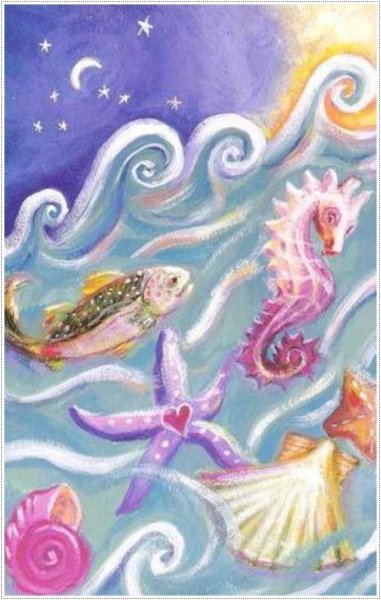 Рисунок из пластилина морской конек