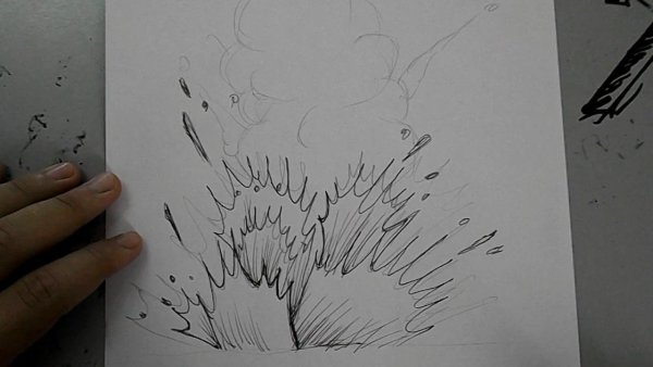 Взрыв гуашью