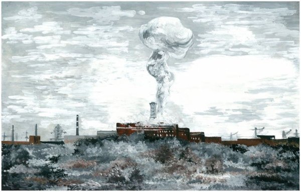 Чернобыльская катастрофа рисунки