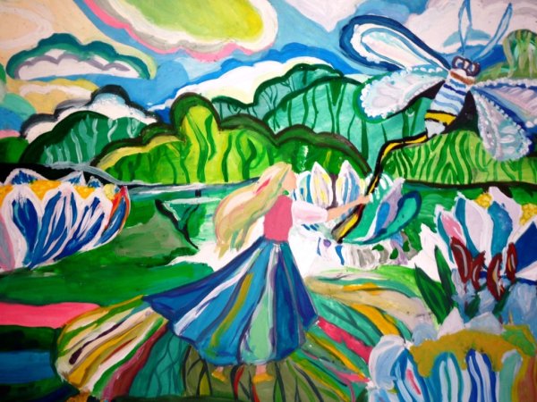 Татьяна Митрушова Дюймовочка художник