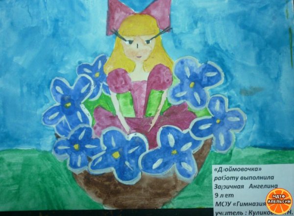 Дюймовочка, Андерсен х.к.