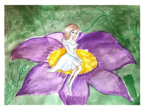 Иллюстрации к сказкам акварелью