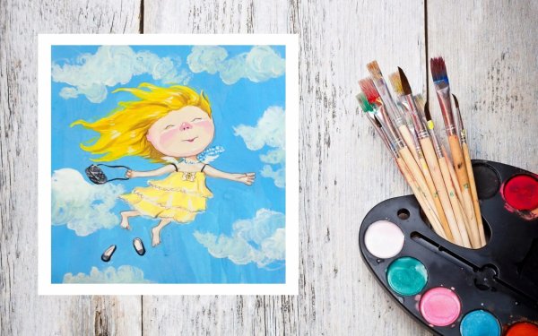 Рисование гуашью