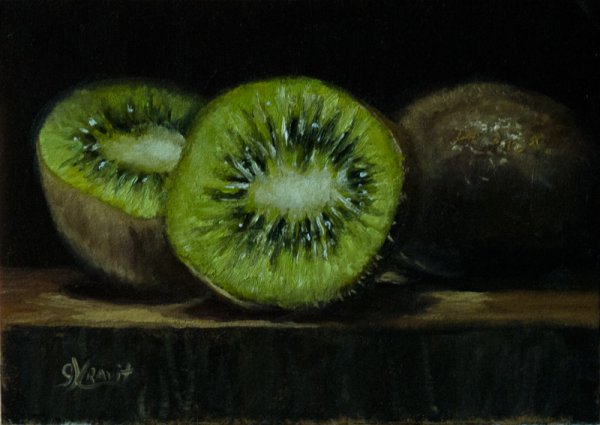 Киви маслом