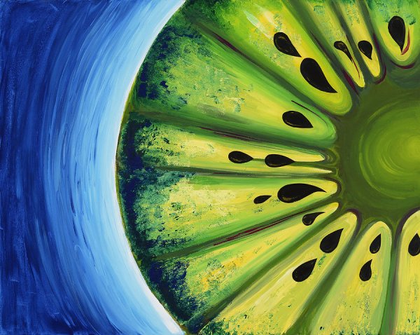 Абстрактная композиция Арбуз