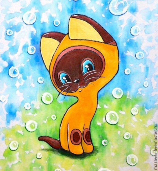 Герои мультика котенок Гав