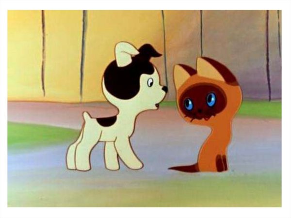 Коты гуашью для детей