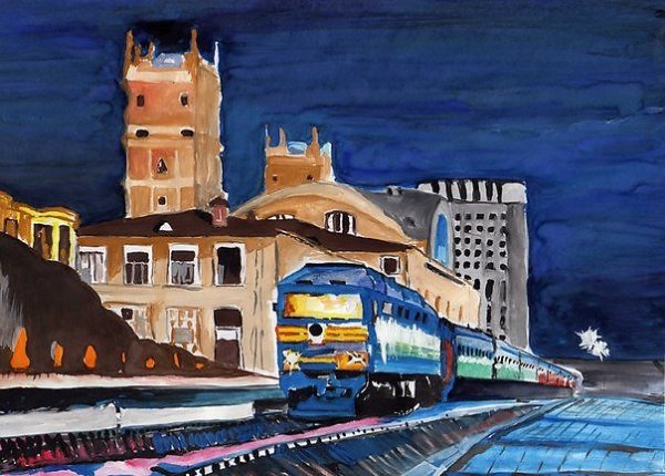 Композиция вокзал