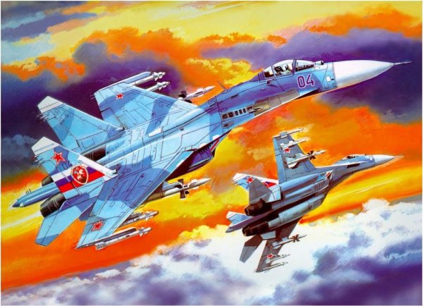 Су-27 звезда арт