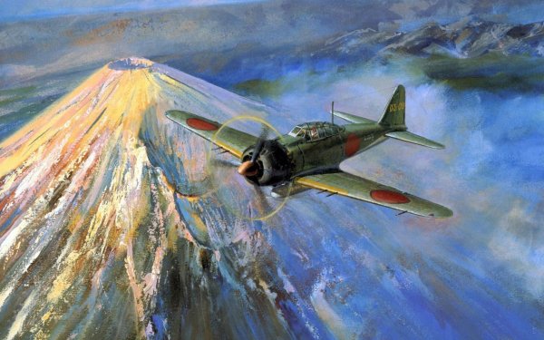 Самолеты камикадзе в живописи