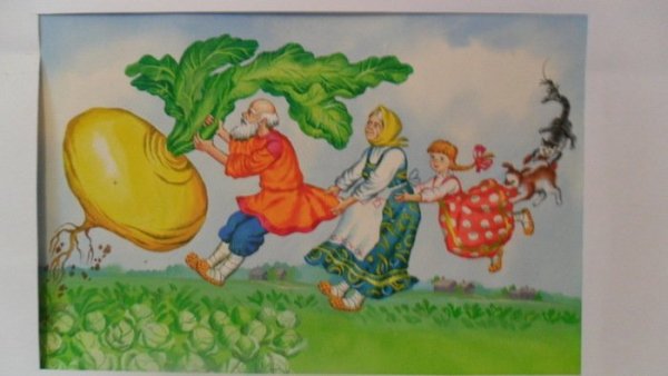 Сюжетное рисование Репка