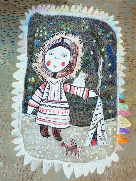 Аппликация Эскимос