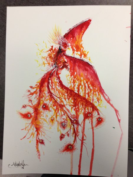 Aquarela Феникс