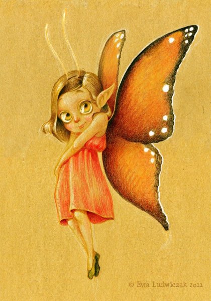 Скетчи акварелью фэнтези