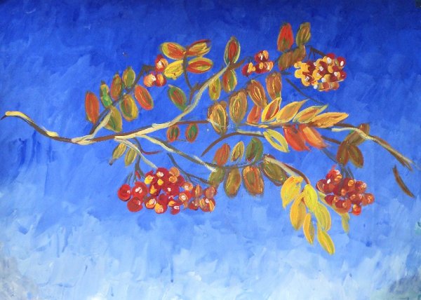 Осенняя ветка изо