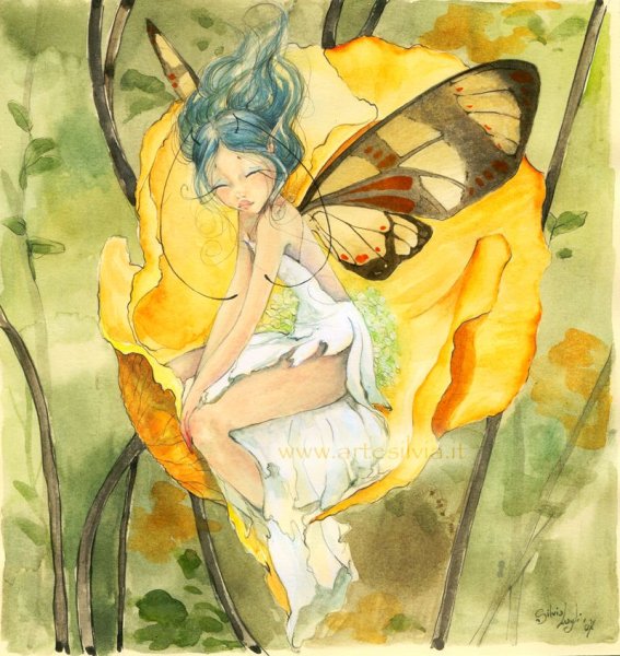 Нарисовать сказочного эльфа