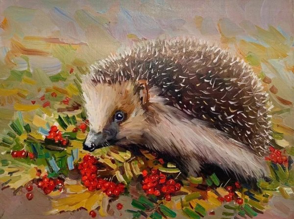 Юлия неприятель художник картины Ежи