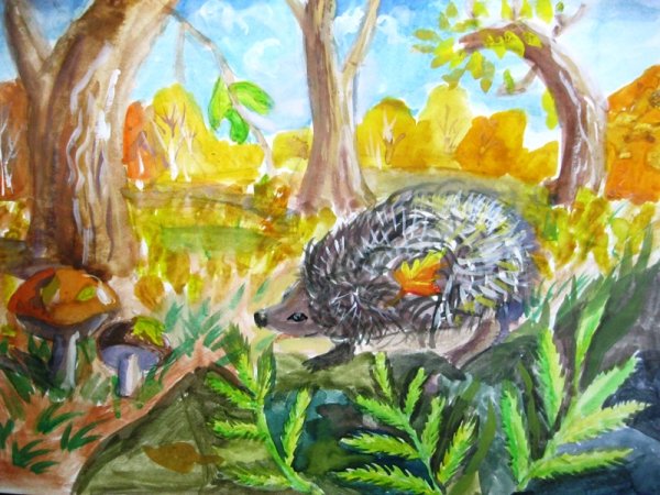 Сладков осень на пороге