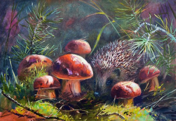 Юлия неприятель художник картины Ежи