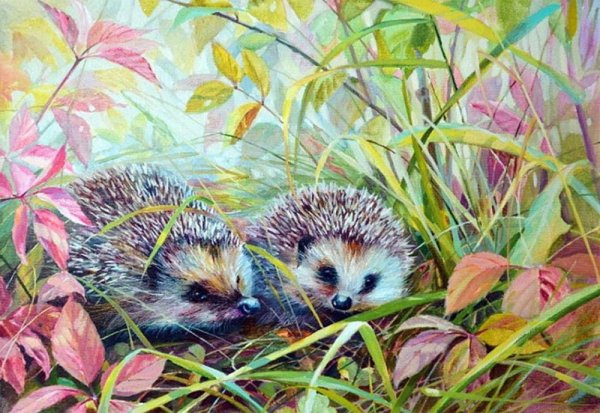 Картина Ежи Автор п.с Меньшикова