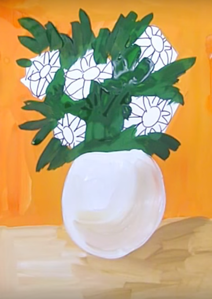 Акварель Мирта гроффман