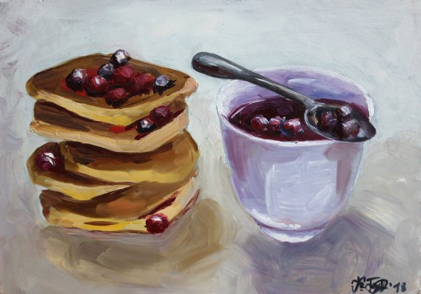 Десерты в живописи