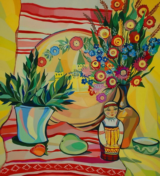 Евгения Намаконова картины натюрморты