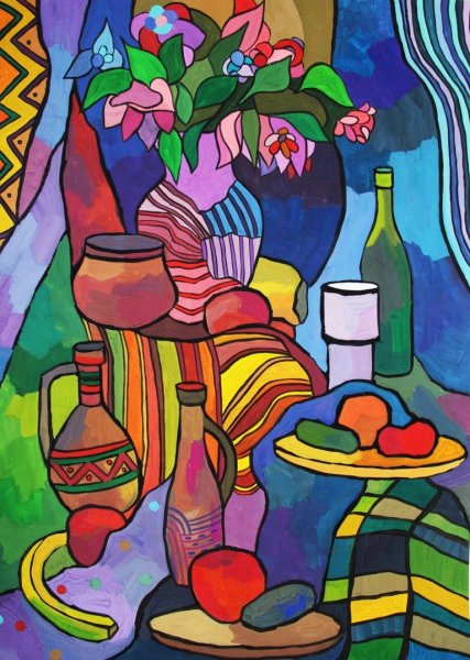 Давид Байли декоративный натюрморт