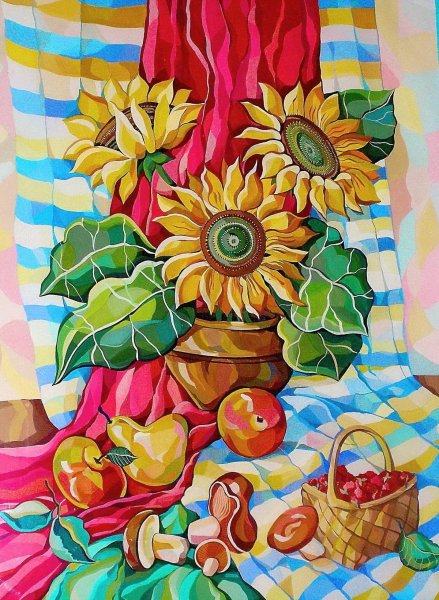 Декоративный натюрморт Жан Миро