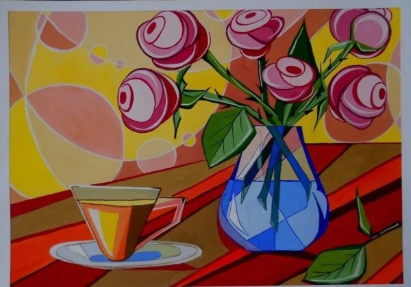 Стилизованный пейзаж