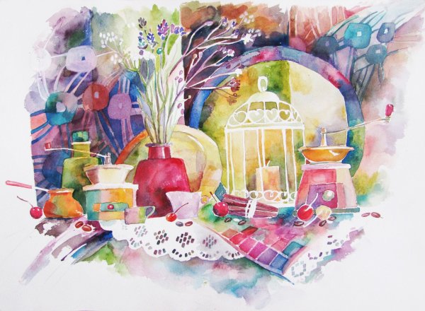 Декоративная живопись для детей