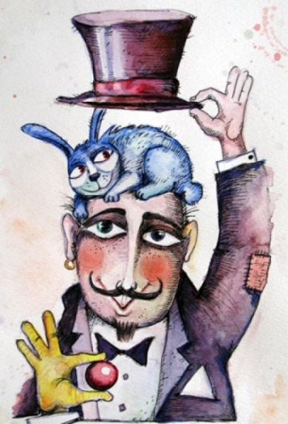 Фокусник прикол