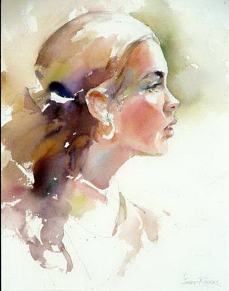 Акварелист Рогерс Давид