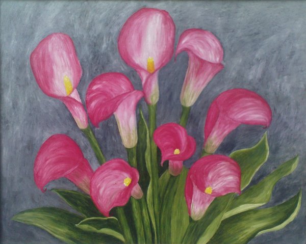 Каллы картина