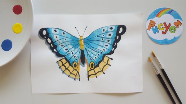 Рисование акварелью для детей