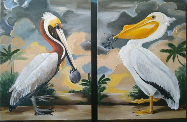 Пеликан фэн шуй