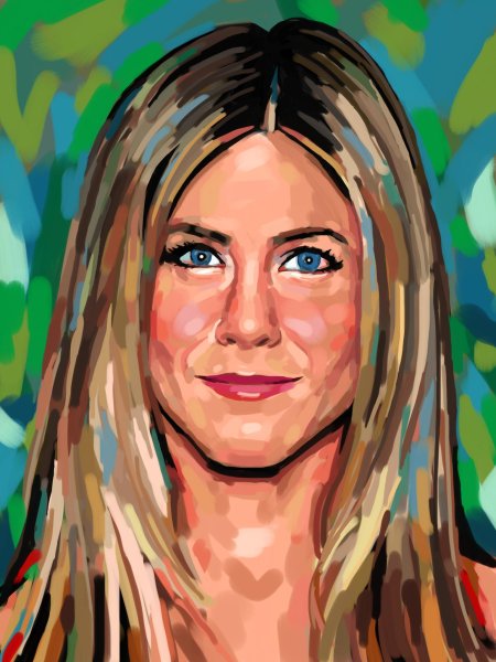 Jennifer Aniston portret